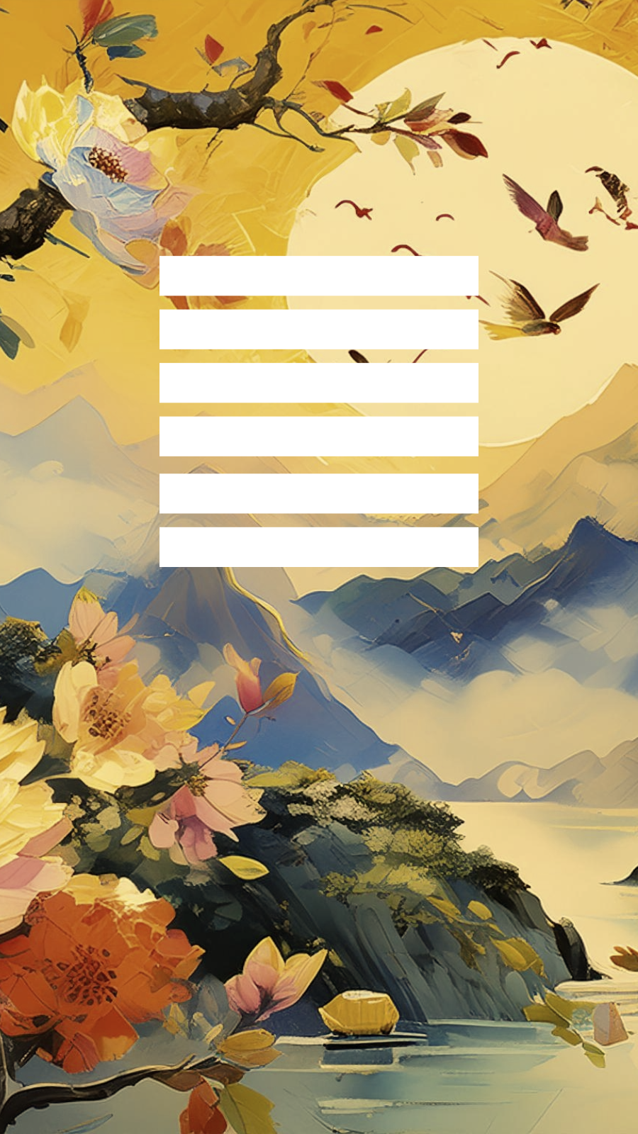 I Ching Hexagram 1 - Qian